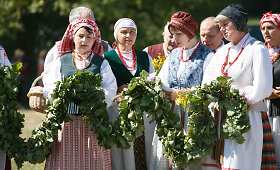 Žolinių tradicijos Lietuvių liaudies buities muziejuje 