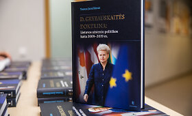 Tomas Janeliūnas pristatė knygą apie Dalia Grybauskaitę