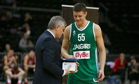 Isaiah Hartensteinas su &bdquo;Žalgirio&ldquo; apranga