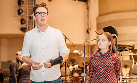 &bdquo;I&scaron;sipildymo akcijos&ldquo; ambasadoriumi tapęs Martynas Levickis susitiko su Ramune Barbora