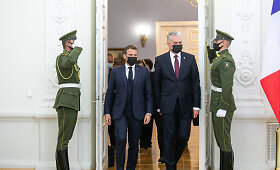 Lietuvos ir Prancūzijos Prezidentų spaudos konferencija