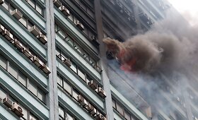 Kolkatos mieste gaisras niokojo daugiaauk&scaron;tį verslo centrą