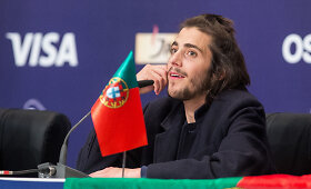 &bdquo;Eurovizijos&ldquo; nugalėtojo Salvadoro Sobralio spaudos konferencija