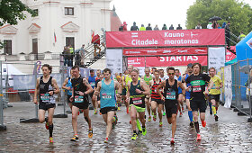 Kaune startavo bėgimas &bdquo;Citadele Kauno maratonas&ldquo;