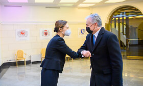 Prezidentas susitiko su Seimo valdyba
