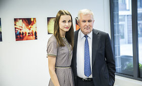 Arvydas Anu&scaron;auskas pristatė pirmąją savo fotografijos parodą