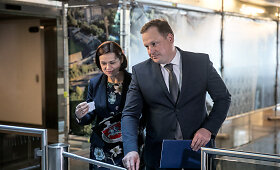 Generalinės prokuratūros spaudos konferencija dėl sulaikytų Lietuvos verslo konfederacijos ir Bankų asociacijos prezidentų