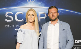 Kristina Ivanova su &scaron;irdies draugu Justinu