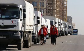 Sirijoje paliaubos, leidžiančios humanitarinei pagalbai pasiekti &scaron;alį