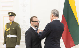 Valstybės apdovanojimų iteikimas Prezidentūroje