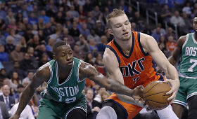 Domantas Sabonis su &bdquo;Thunder&ldquo; apgynė namų tvirtovę