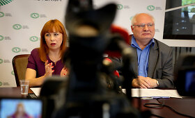 Spaudos konferencija &Scaron;vietimo ir mokslo ministerijoje