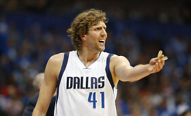 NBA atkrintamosios: &bdquo;Rockets&ldquo; &ndash; &bdquo;Mavericks&ldquo; 3:0