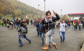 Migrantai Austrijoje