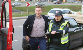 Balandžio 16 d. rytinis policijos reidas Vilniuje