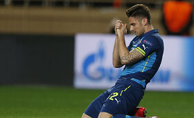 Čempionų lygos atsakomosios a&scaron;tuntfinalio rungtynės: &bdquo;Monaco&ldquo; &ndash; &bdquo;Arsenal&ldquo;