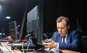Lietuvos centro partija laukia Europos parlamento rinkimų rezultatų
