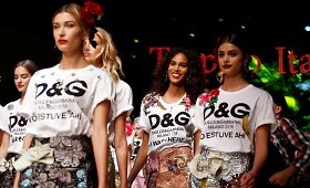 &bdquo;Dolce & Gabbana&ldquo; 2017 m. pavasario-vasaros kolekcijos pristatymas 