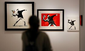 Banksy darbų paroda Italijoje