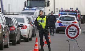 Tarp Europos Sąjungos &scaron;alių patruliuojantys policininkai