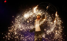 Ukrainos sostinėje vyko ugnies festivalis