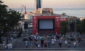 Odesos kino festivalis ant žymiųjų Potiomkino laiptų