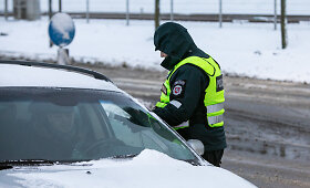 Policijos reidas antrosios Kalėdų dienos rytą