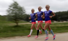 Estijai olimpinėse žaidynėse atstovaus maratono bėgikės trynukės Leila, Lily ir Liina