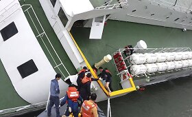 Pietų Korėjoje už &bdquo;Sewol&ldquo; kelto katastrofą atsakingas kapitonas nuteistas kalėti 36 metus