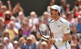Vimbldono finalas: Andy Murray &ndash; Milo&scaron;as Raoničius