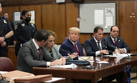 Donaldas Trumpas atvyko į teismą