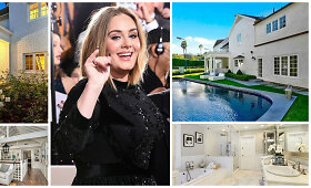 Adele įsigijo 9,5 mln. JAV dolerių vertės namą Beverli Hilse