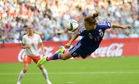 FIFA pasaulio moterų futbolo čempionato rungtynės: Japonija &ndash; &Scaron;veicarija