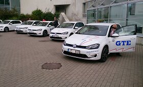 &bdquo;Volkswagen Golf GTE&ldquo; bandymai