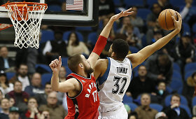 Jonas Valančiūnas gavo skaudžią NBA naujoko pamoką