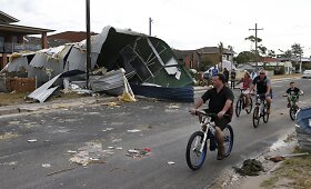 Australijoje praūžė stipri audra