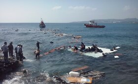 Viduržemio jūroje nuskendus migrantų laivui žuvo &scaron;imtai žmonių