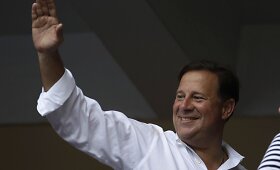 Panamos prezidentu i&scaron;rinktas Juanas Carlosas Varela