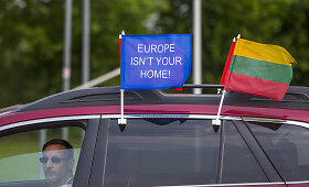 &bdquo;Lietuvos &Scaron;eimų Sąjūdžio&ldquo; akcija dėl migrantų