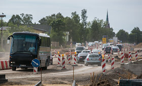 Palangos įvažiavimo remontai vyks per visą turistinį sezoną