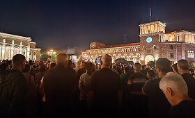 Protestai Armėnijos sostinėje Jerevane