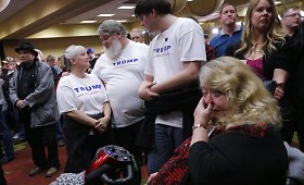 Donaldas Trumpas po pralaimėjimo pirminiuose rinkimuose