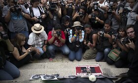 Meksikoje dėl nužudyto fotoreporterio kilo protestai