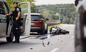 Motociklo avarija Narbuto g.