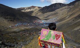 Sniego žvaigždės piligrimų festivalis Peru