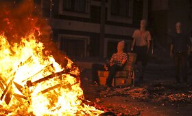Turkijoje per susirėmimus su protestuotojais žuvo policininkas