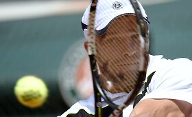 Sergejus Stachovskis pralaimėjo, Teimurazas Gaba&scaron;vilis pateko į trečią "Roland Garros" ratą