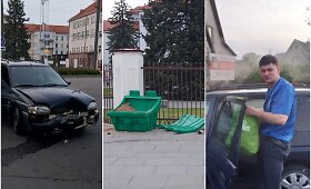 Girto &bdquo;Ford&ldquo; vairuotojo avarija Kaune