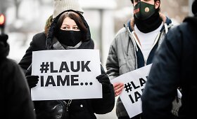 Taikus protestas #Laukiame