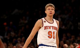 Rekordinis Mindaugo Kuzminsko vakaras NBA